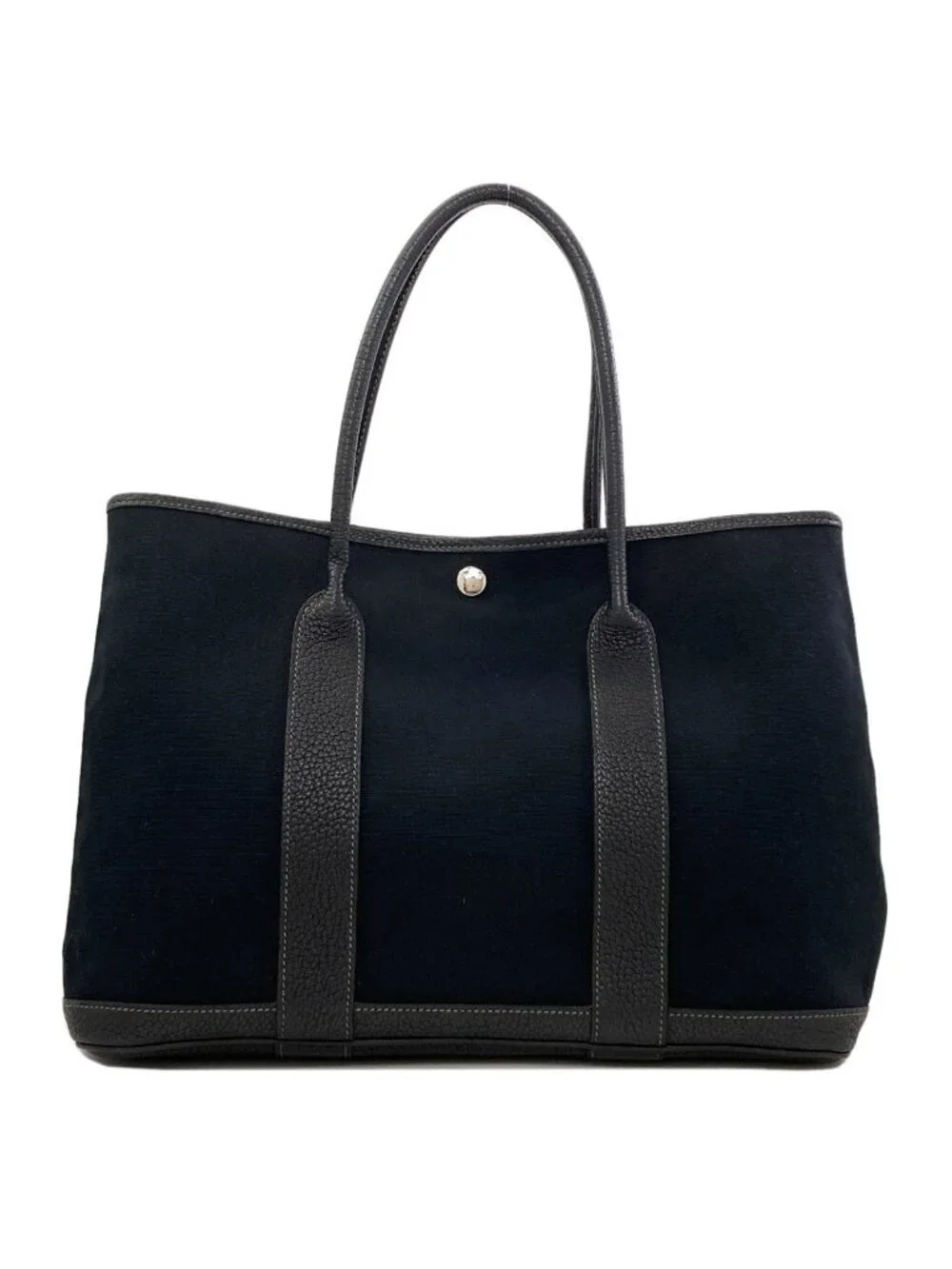 Hermes Garden Party PM Tote Bag Toile Negonda